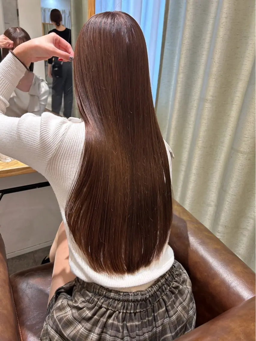 ロング カラー 武庫之荘/髪質改善 おみのヘアスタイル