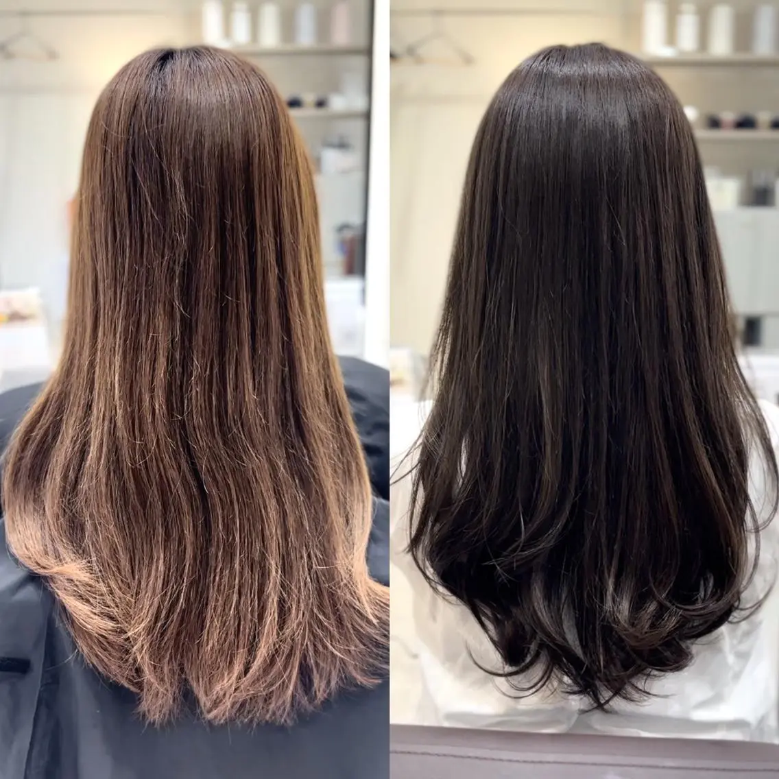 ロング EIGHT plum TOKIOリミテッドのヘアスタイル