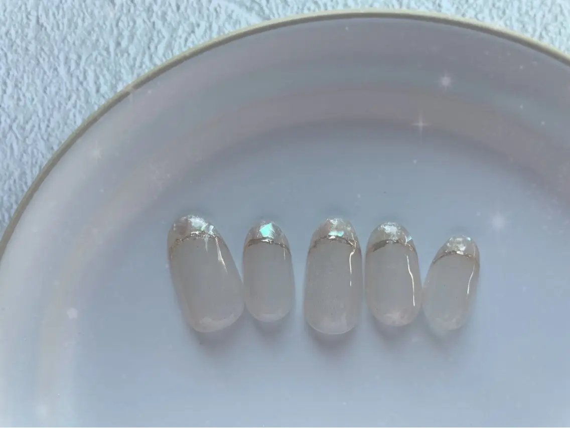 ネイル フレンチネイル ハンドネイル nail salon Talのネイルデザイン