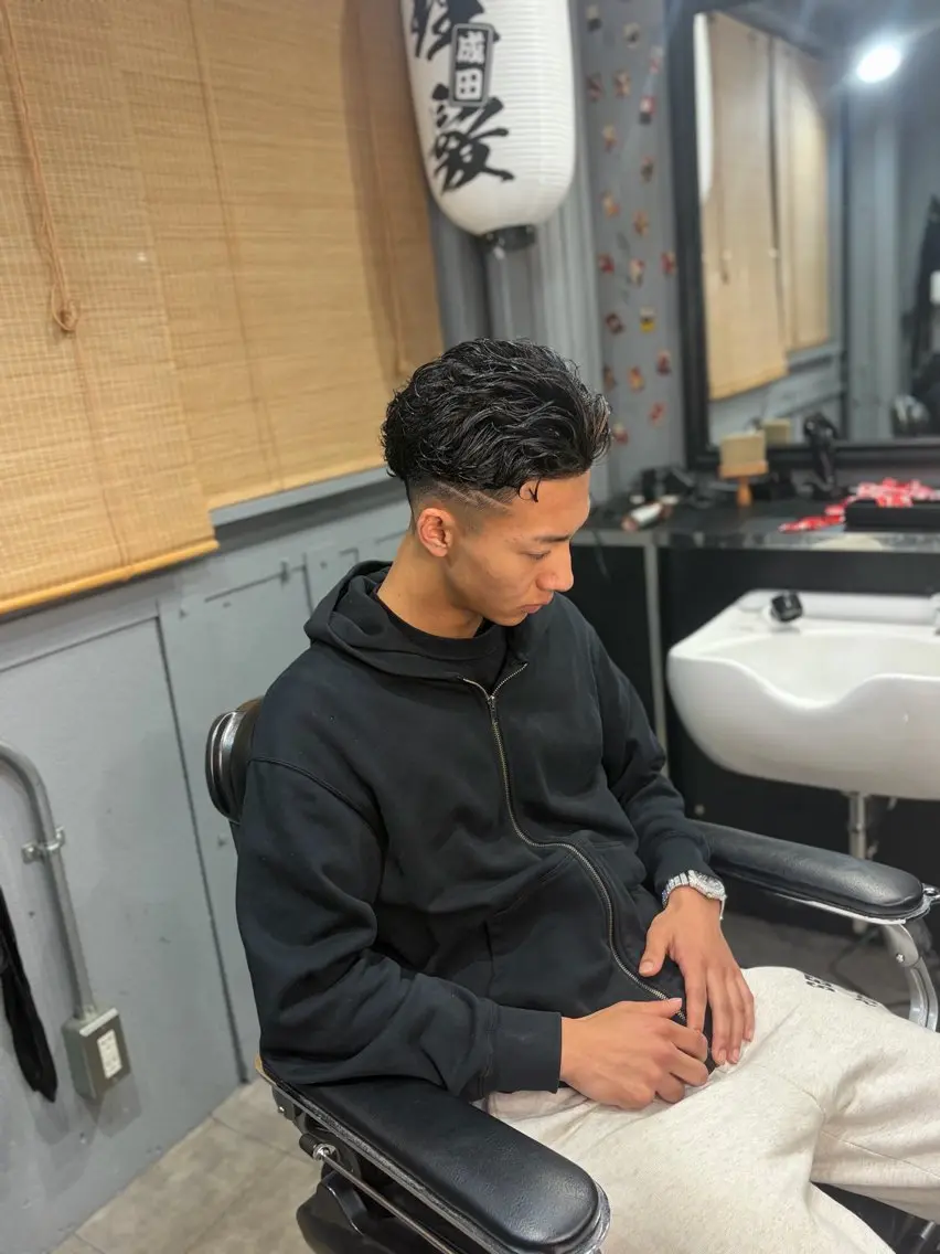 パーマ パーマ 近藤 大心のヘアスタイル