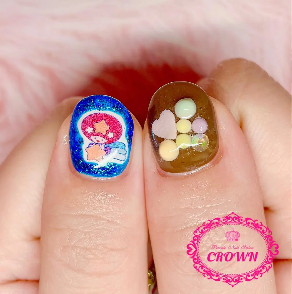 ネイル CROWN プライベートサロンのネイルデザイン