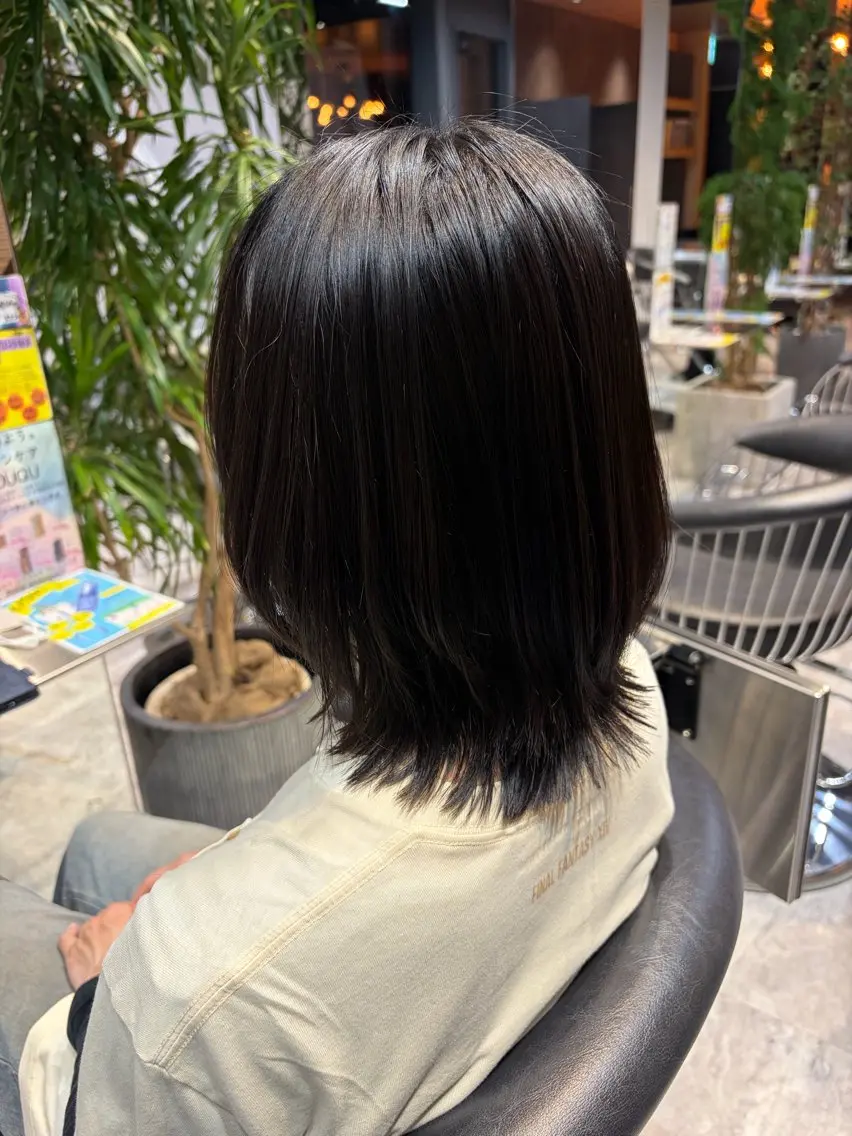 ミディアム 🎀透明カラー 🎀銀座/akaneのヘアスタイル