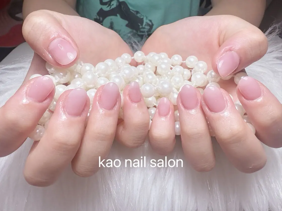 ネイル ハンドネイル kao nail マグネット/長さだしのネイルデザイン
