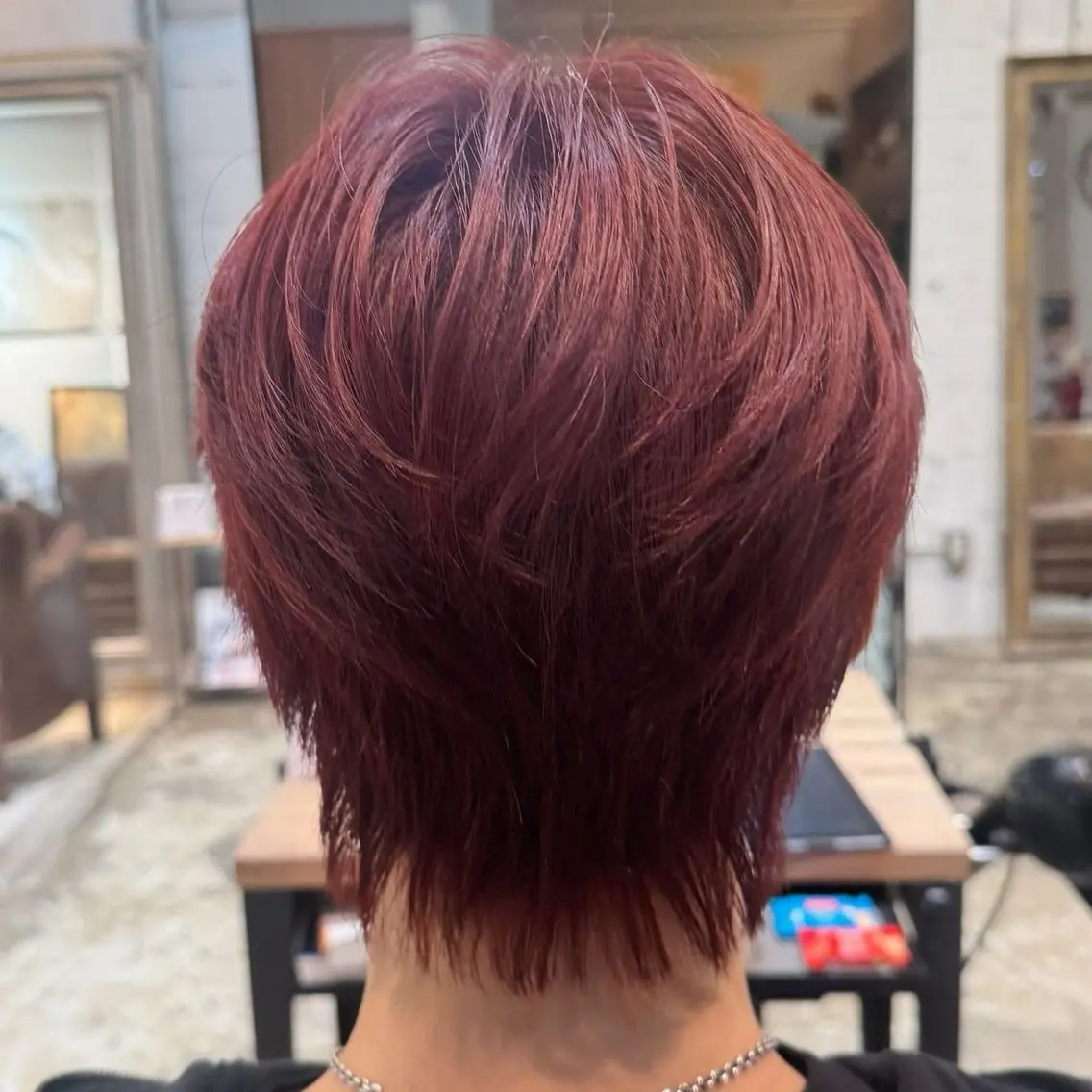 🌿メンズ限定🌿髪質改善ダメ—ジレス🌈ケアカラー🌈+ヘアセットの写真