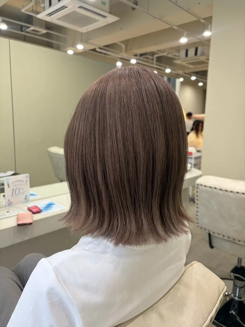 ショート カット ヘアカラー トリートメント rika 🪄透明感/艶髪のヘアスタイル