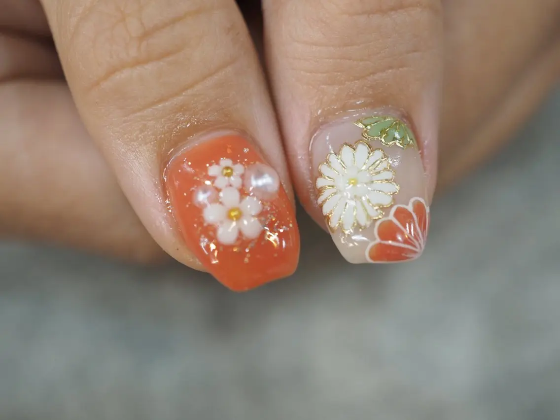 ネイル ハンドネイル glaNje shioriのネイルデザイン