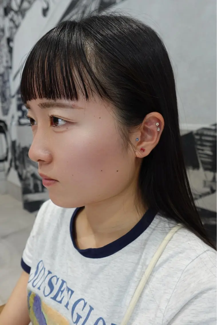 yumemiレイヤー ‎✴︎ 透明感カラーのヘアスタイル