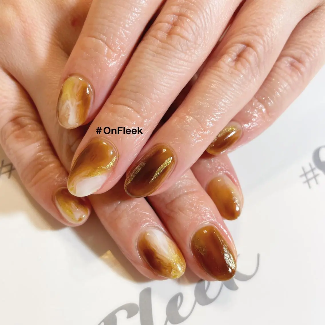 ネイル ハンドネイル NailSalon ＃OnFleekのネイルデザイン