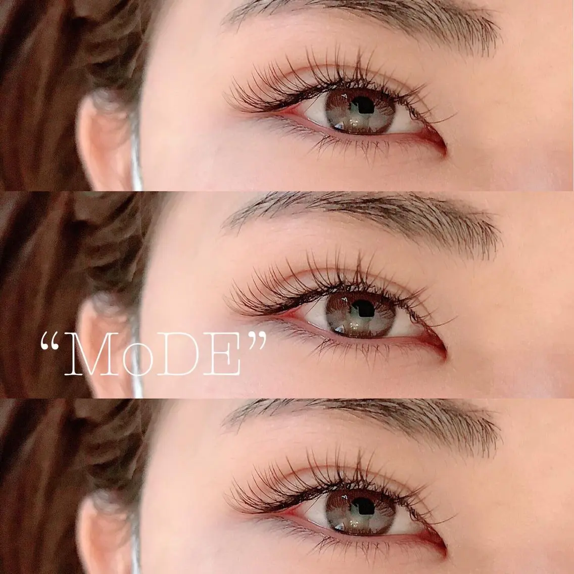 マツエク・マツパ 付け放題 フラットラッシュ マツエク eye&brow. MODEのマツエク・マツパデザイン