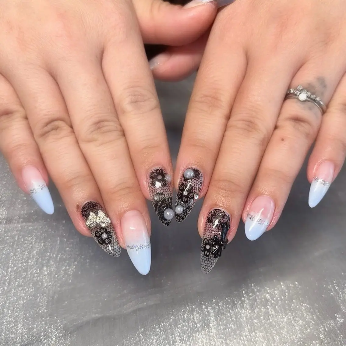 セミロング ハンドネイル Rr Nailのネイルデザイン