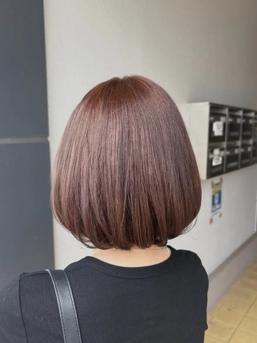 カラー ブラウンカラー 綱川 琉生のヘアスタイル