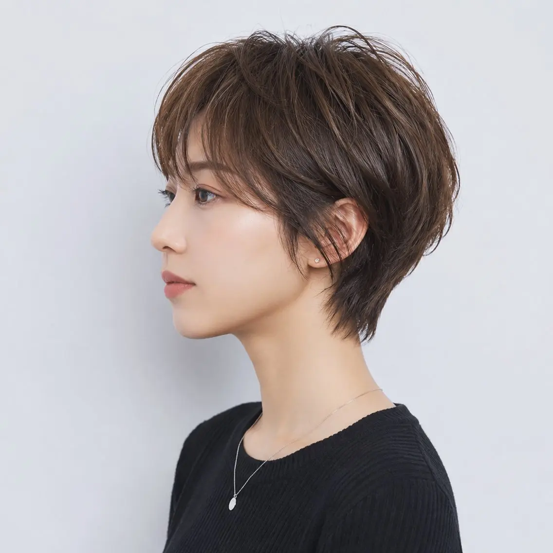 【人気No. 1】骨格矯正✨似合わせ小顔ナチュラルラウンドショート✨無料カット💇‍♀️の写真