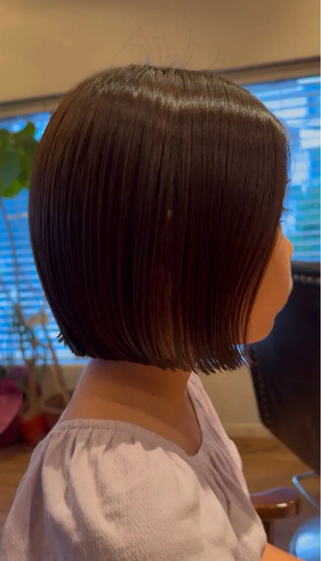 ショート キッズ カット Mina🎀🥯 カットモデル募集中のヘアスタイル