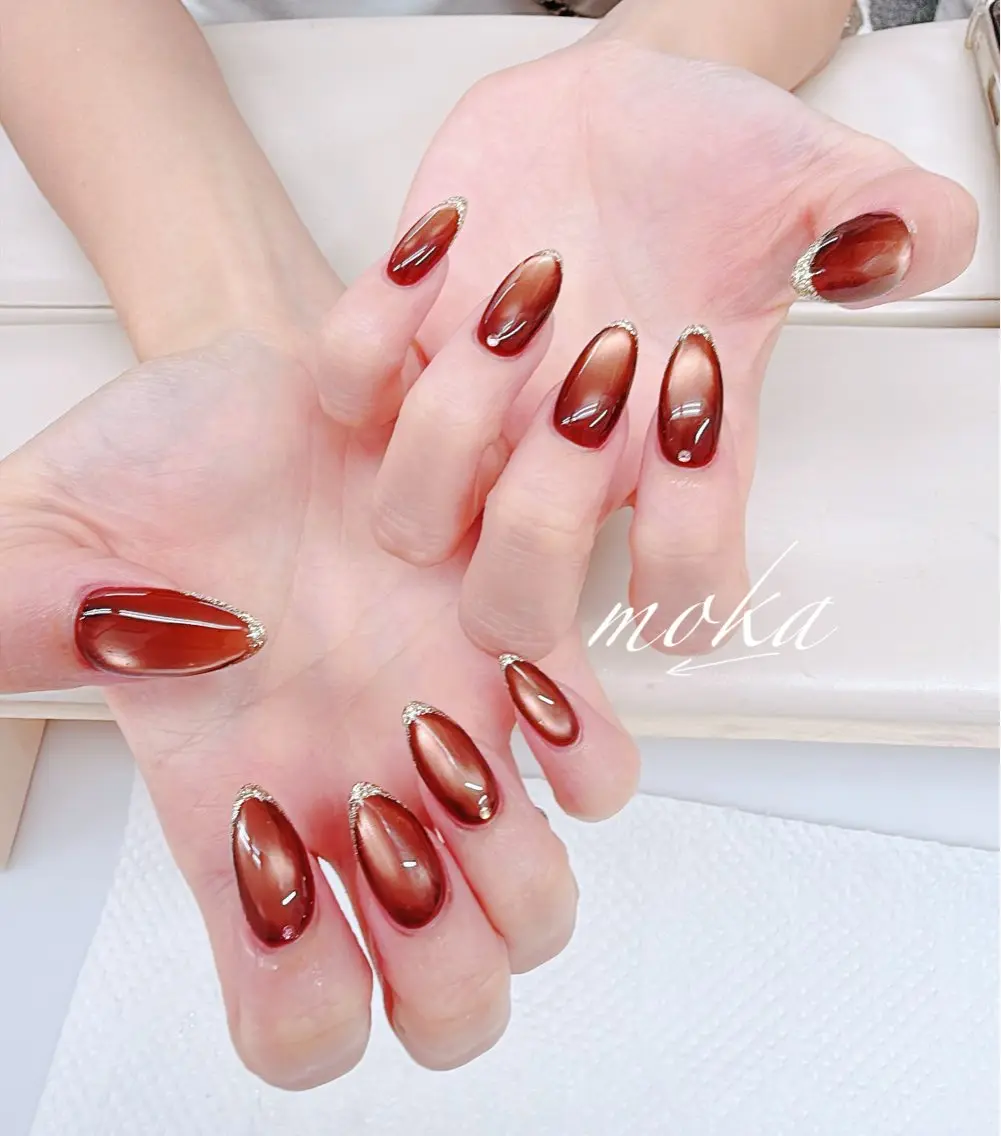 ネイル 胡蝶蘭レディースサロ ンNailMOKAのネイルデザイン