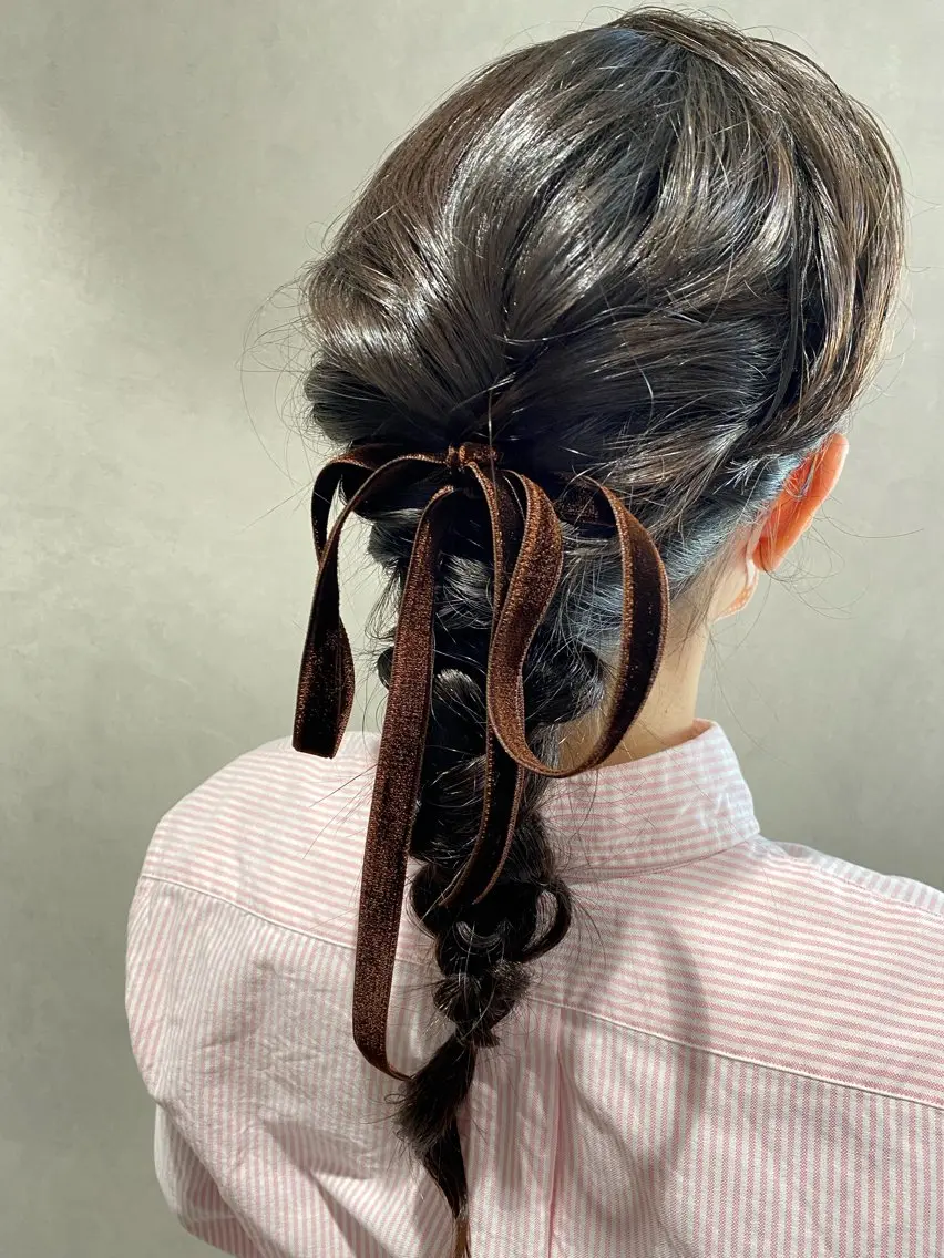 ヘアアレンジ 小松 真唯子のヘアスタイル