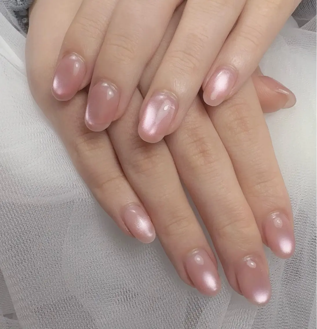 ネイル 長さ出し フラッシュネイル フレンチネイル ジェルネイル 韓国ネイル ハンドネイル 愛 nailsalonのネイルデザイン