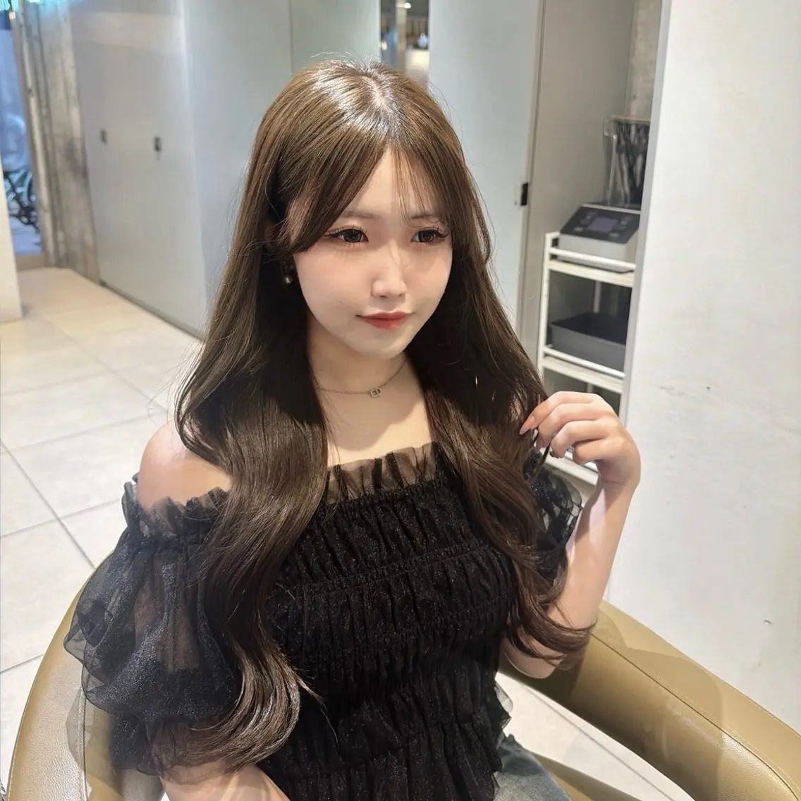 ロング カラー ヘアカラー 🌷透明感カラー🍑 Miyu🪽のヘアスタイル