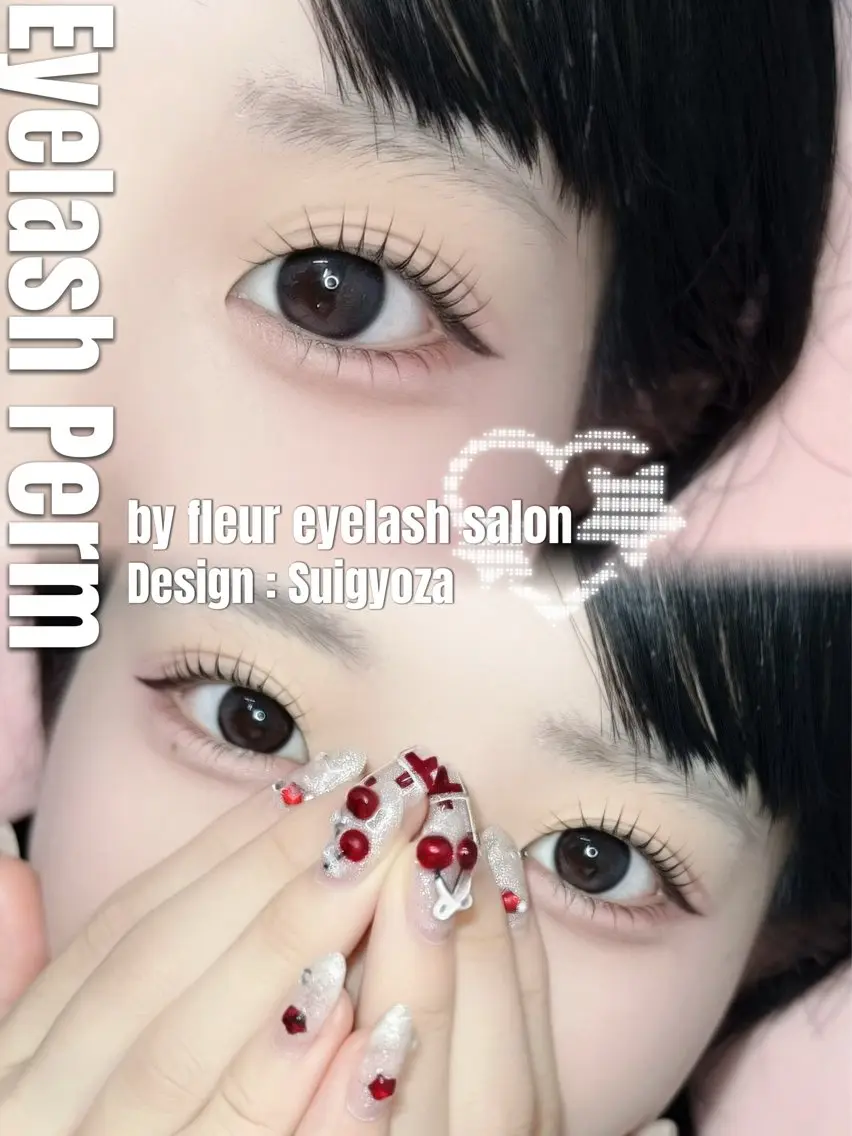 《上下》まつ毛パーマ+束感コーティング仕上げ🩵口コミ、インスタフォローお約束🩵の写真