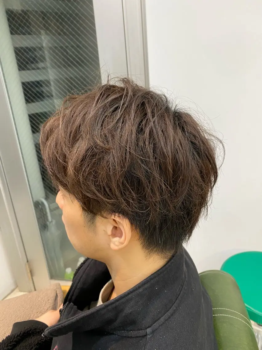 メンズ カット equal銀座 黒田💚のヘアスタイル