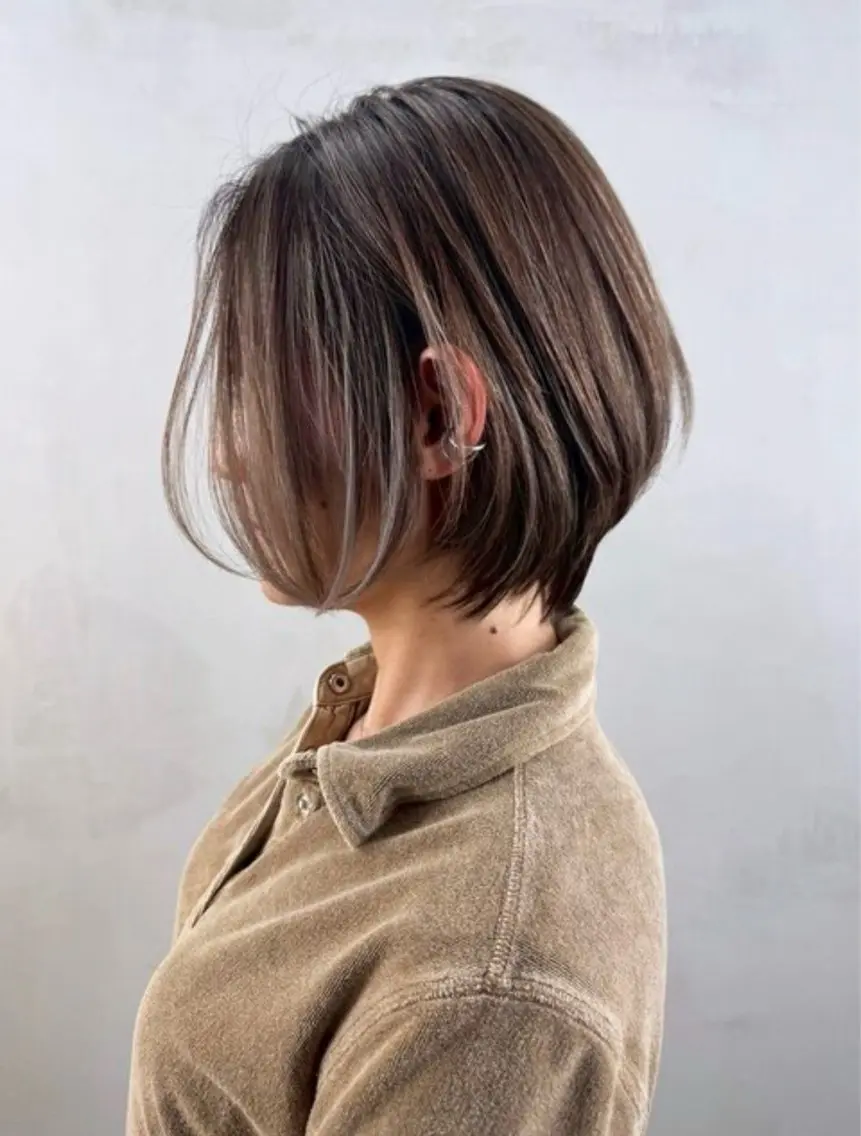 ショート ショートボブ ボブ ショートヘア 渋谷/ボブ特化 /ふうかのヘアスタイル