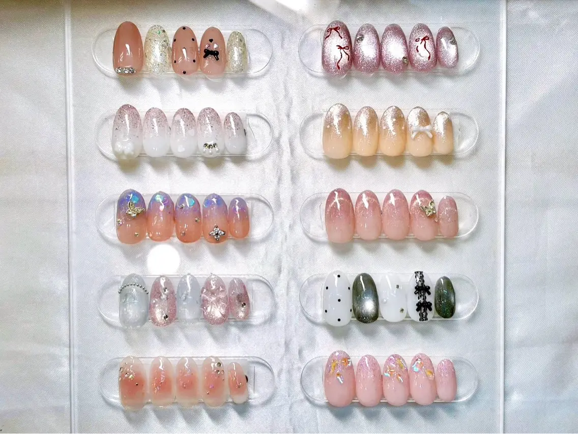 ネイル ハンドネイル Queennail 北堀江megumiのネイルデザイン