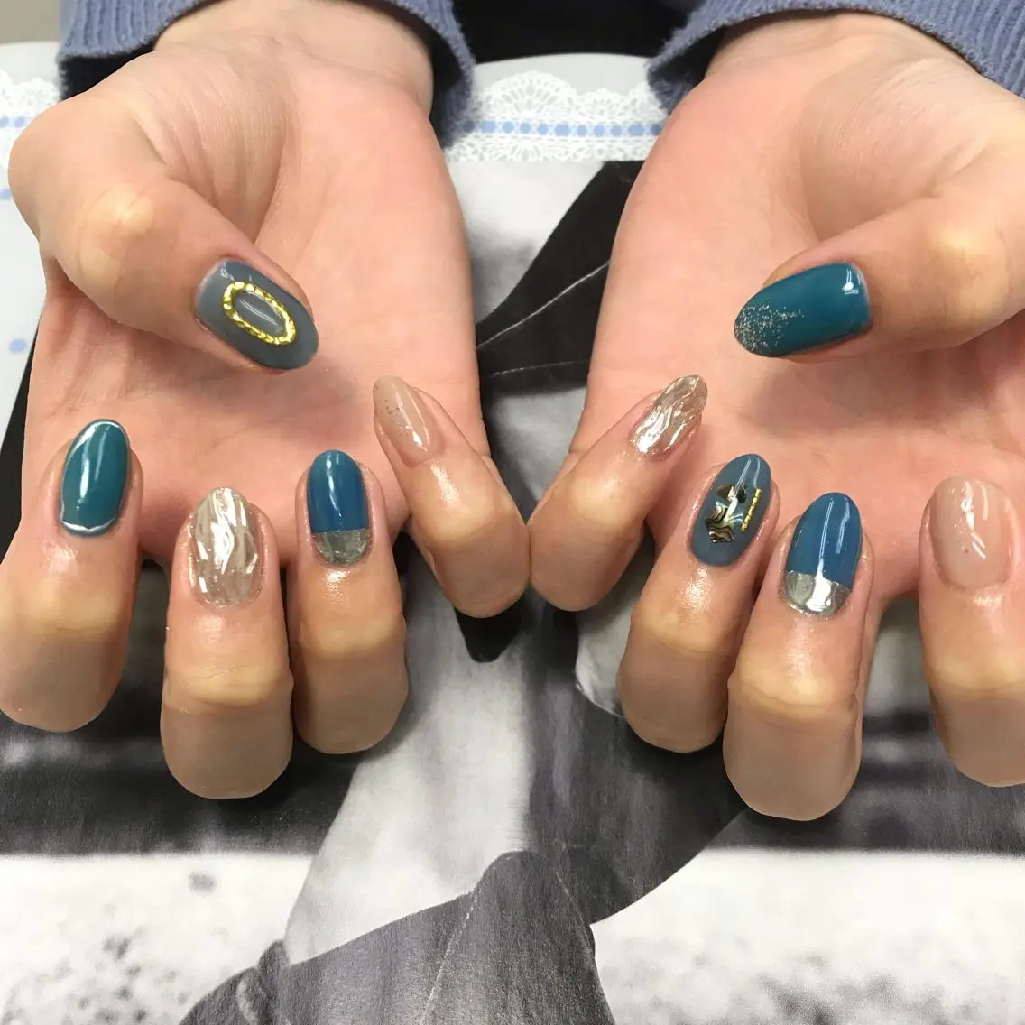 ネイル ハンドネイル nail salon Neigeのネイルデザイン