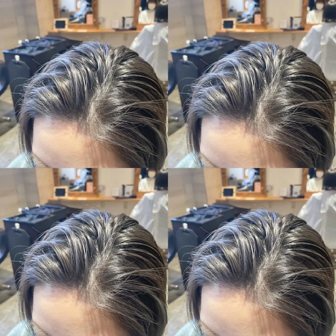 ミディアム カラー レイヤー×艶髪特化 マネージャー安藤光司のヘアスタイル