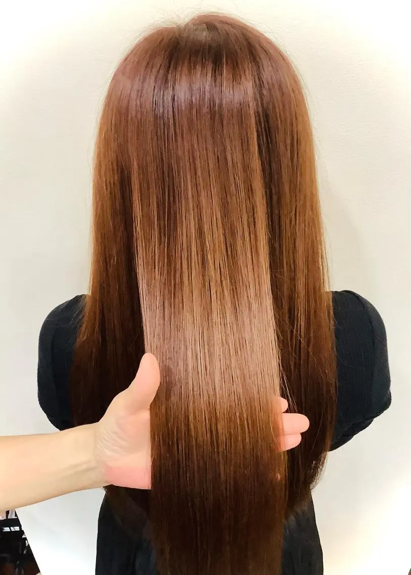 カット＋カラー+縮毛矯正の写真
