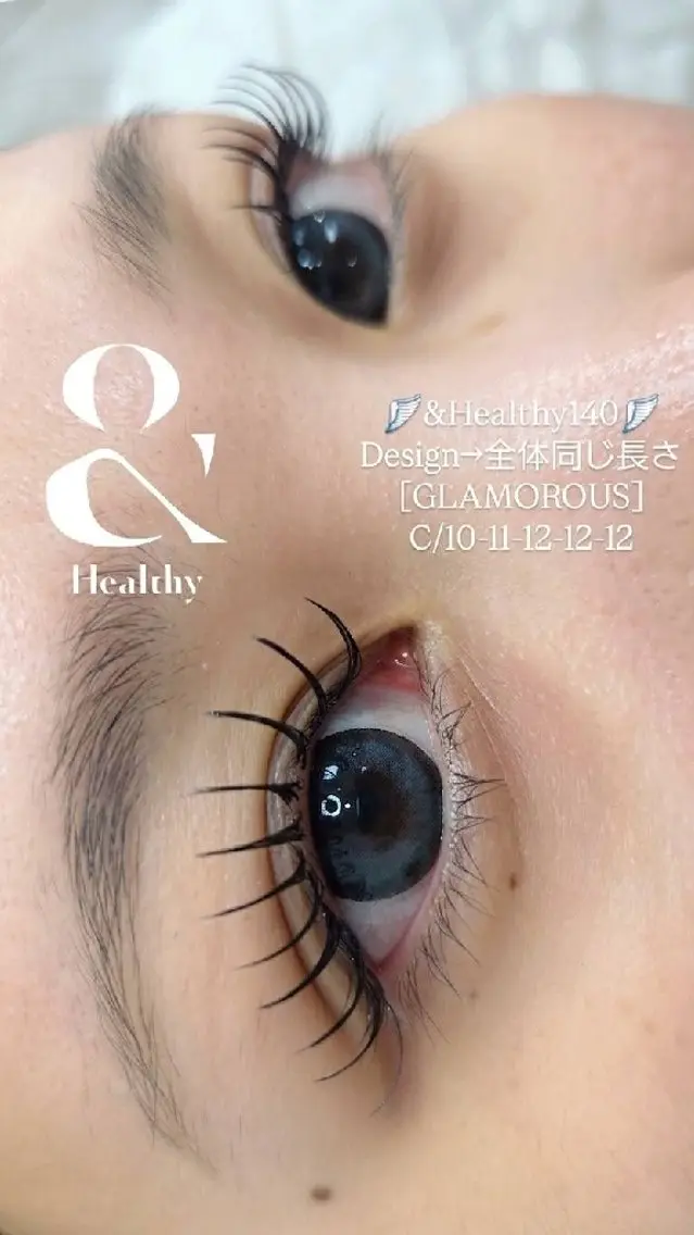 マツエク・マツパ マツエク М💎新大久保💎 &Healthy特化のマツエク・マツパデザイン