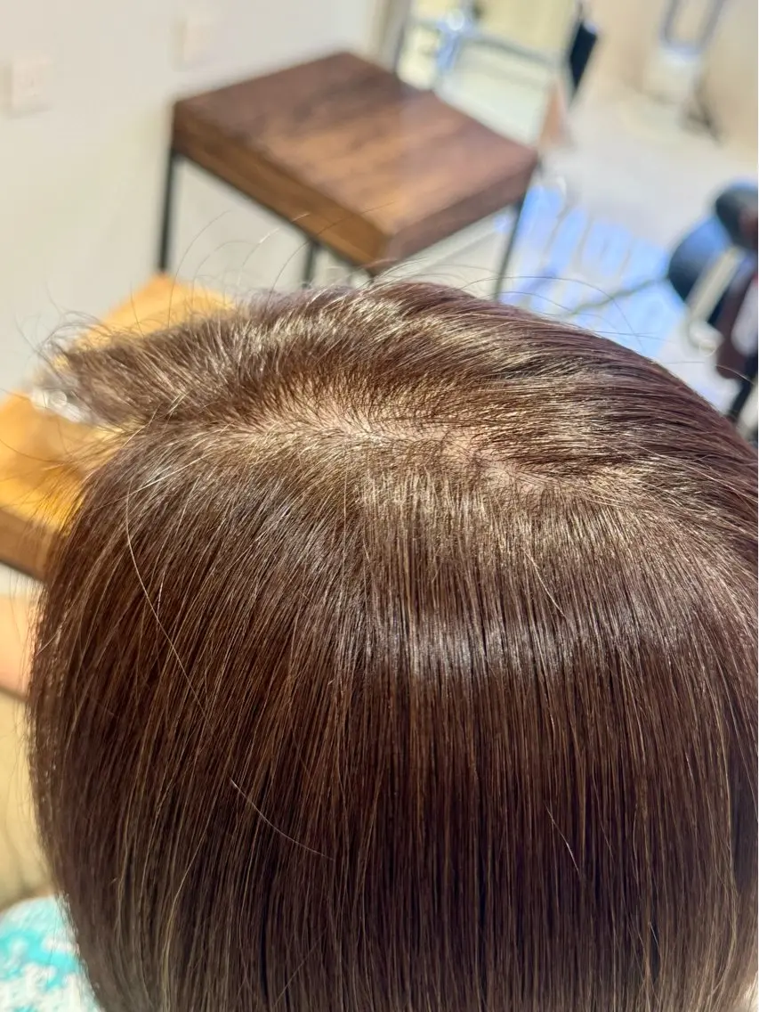カラー ブラウンカラー オリーブブラウン カット ヘアカラー トリートメント 下地 莉穂のマツエク・マツパデザイン