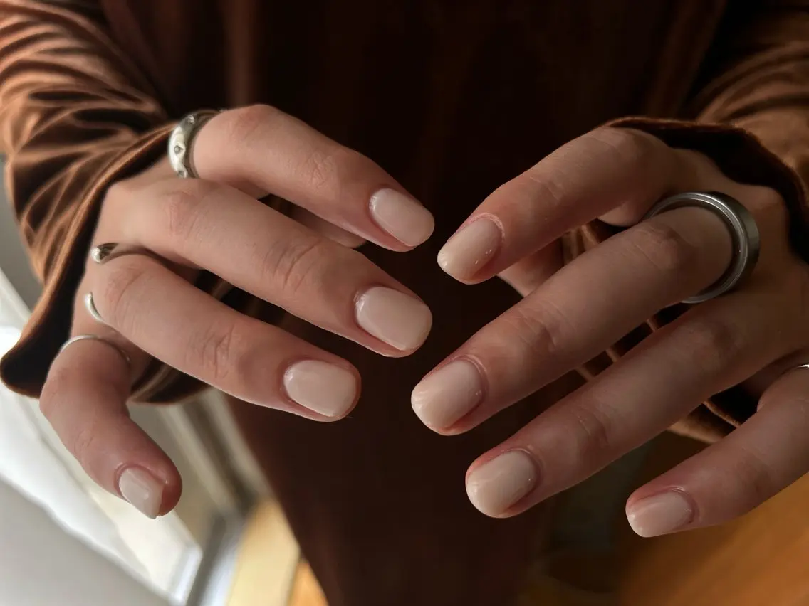 ネイル ニュアンスネイル ホワイト ハンドネイル magicnail norikoのネイルデザイン