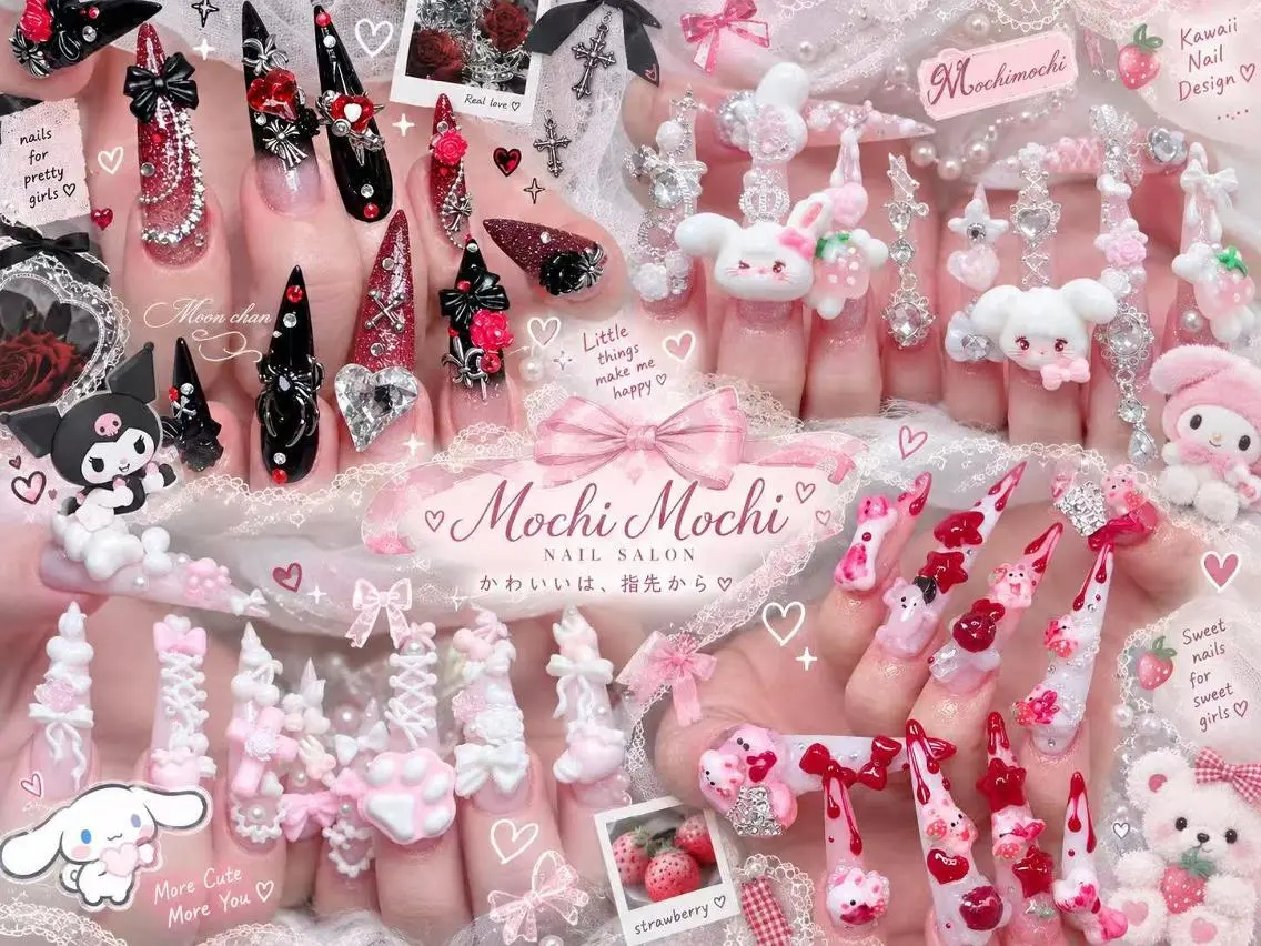 ネイル 長さ出し キラキラネイル 韓国ネイル ロングネイル マグネットネイル ハンドネイル ハンドケア Akira✨ nailのネイルデザイン