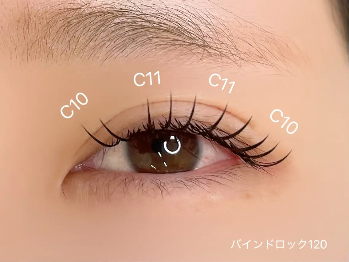マツエク・マツパ バインドロック y'sbeauty 🎀なかにし🎀のマツエク・マツパデザイン