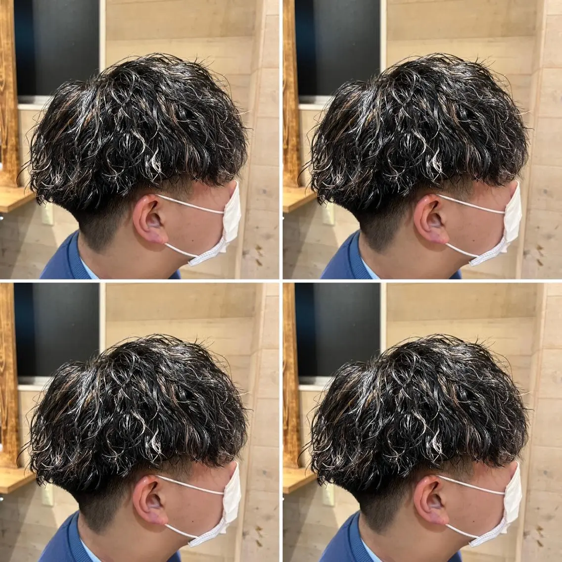 パーマ メンズ カット パーマ トリートメント ヘアセット 💈メンズパーマ特化 店長望月謙二郎💈のヘアスタイル