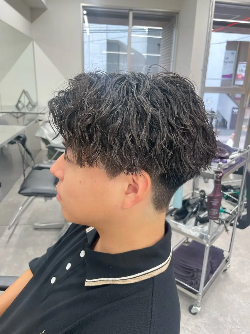 パーマ メンズ カット パーマ 町田エリアＮｏ．１/ パーマ特化/太田京希のヘアスタイル