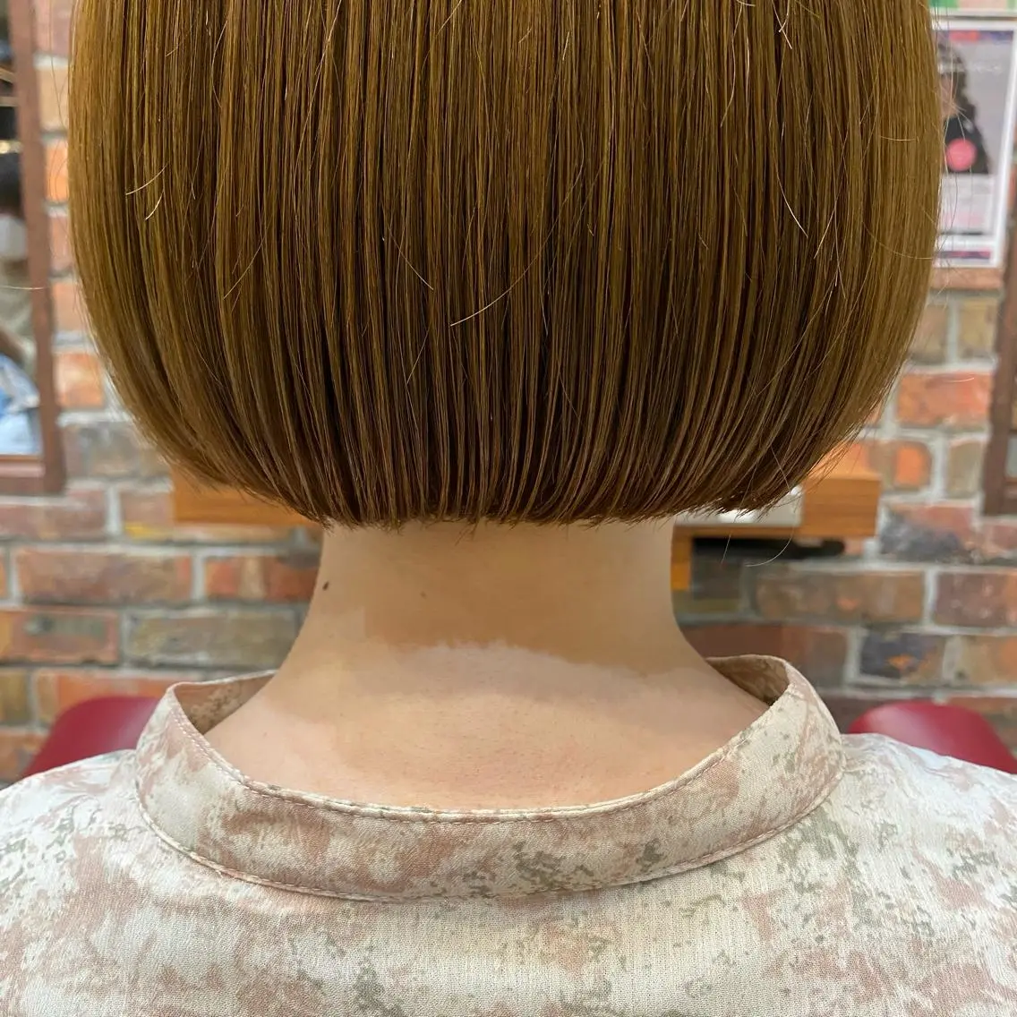 ショート ボブ 松本 沙良のヘアスタイル