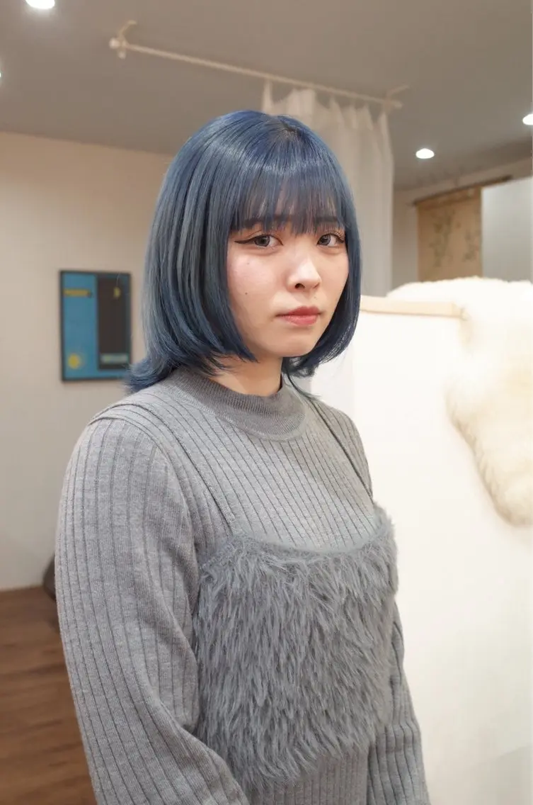 ミディアム ヘアカラー Itsuki モデル募集中♩のヘアスタイル