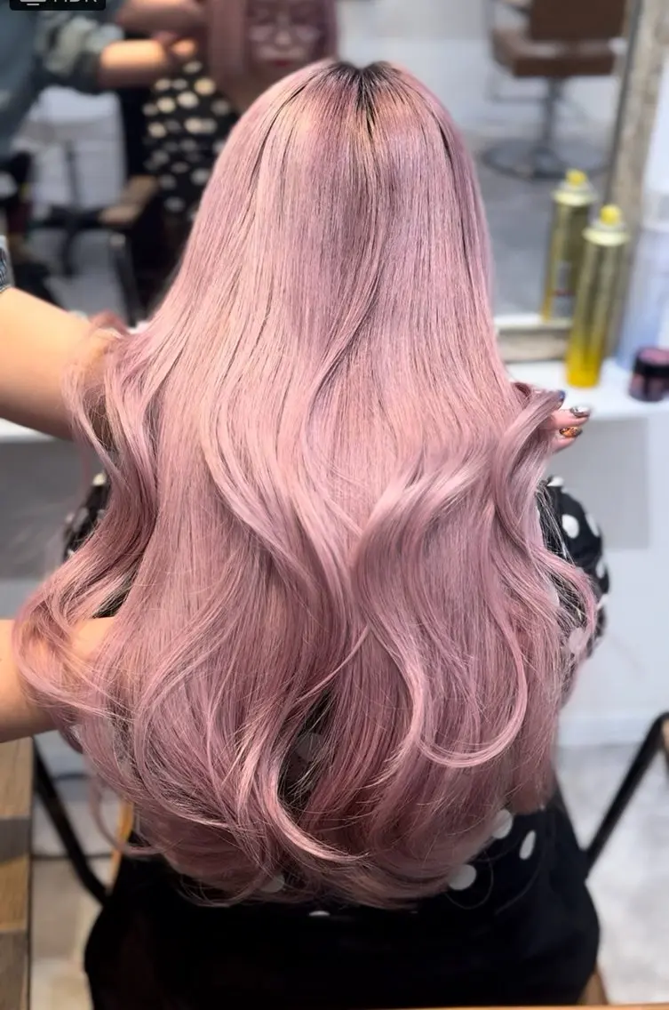 モデル様募集💀〈ブリーチリタッチモデル💜〉➕オンカラー/口コミ特典で超音波アイロン✨️の写真