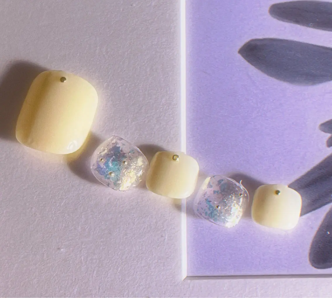 ネイル チークネイル フットネイル フレンチネイル 韓国ネイル 持ち込み candy nail 韓国風ワンホンネイルのネイルデザイン