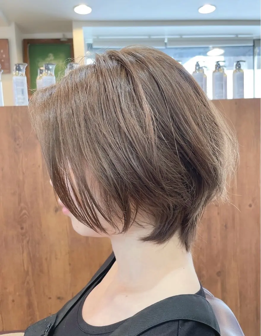 ショート ショートボブ ボブ ショートヘア TRIP フクダのヘアスタイル