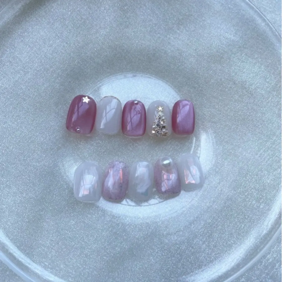 ネイル アートネイル ニュアンスネイル FREE'Snail Yukariのネイルデザイン