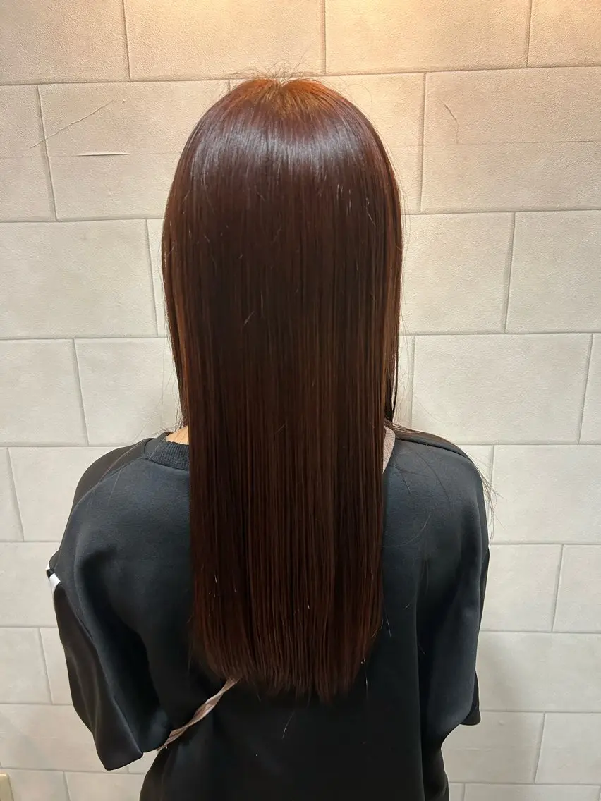 カラー 播磨 茉侑のヘアスタイル