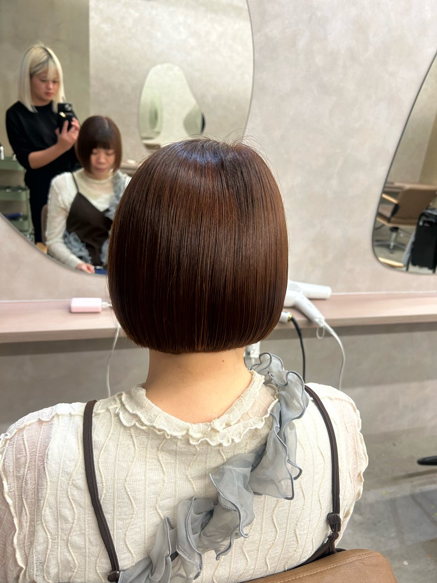 ショート カットモデル✂️ 千夏のヘアスタイル