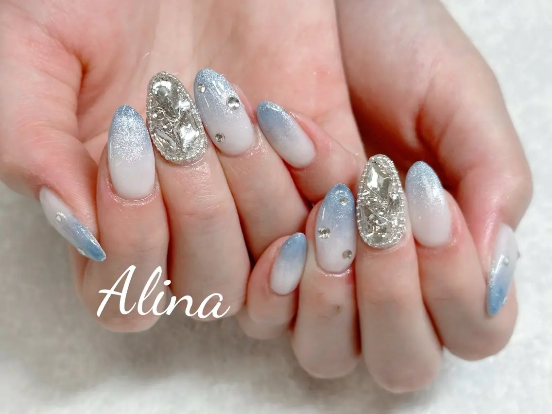 ミディアム 池袋Alina エリナのネイルデザイン