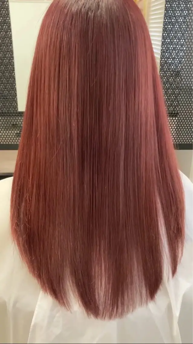 ロング ヘアカラー Spica 松岡のヘアスタイル