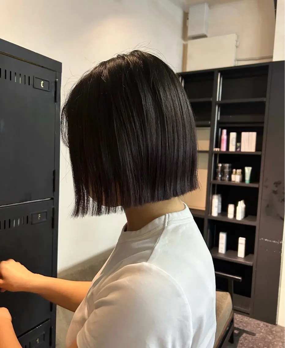 カットカラートリートメント(ブリーチ無)の写真