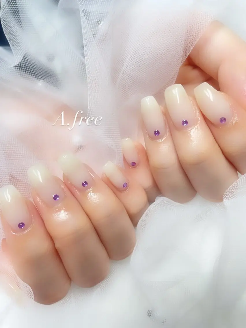 ネイル ジェルネイル A.free✧*｡ アレルギー対応✧*｡のネイルデザイン