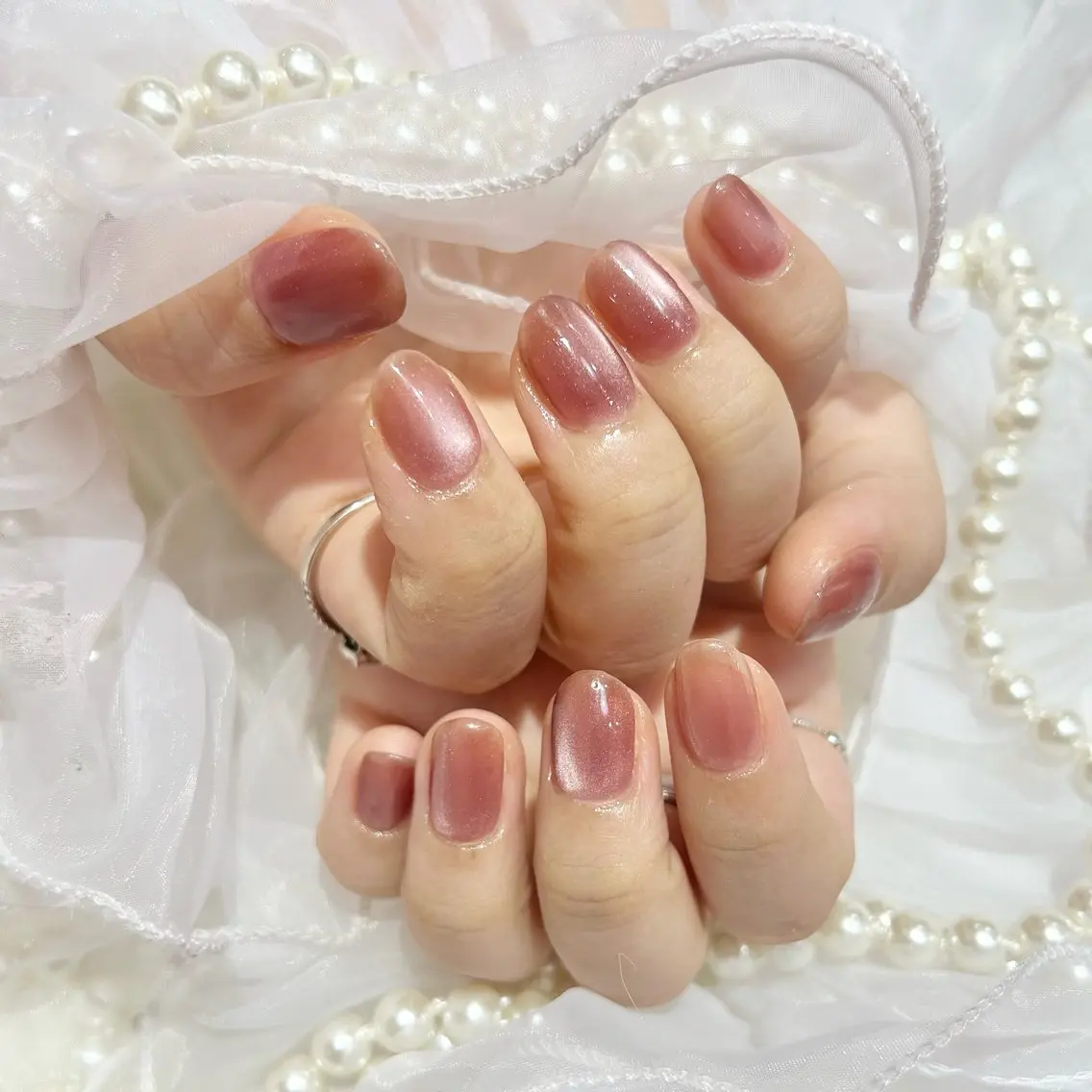 ネイル マグネットネイル ハンドネイル WISTERIA ayumiのネイルデザイン