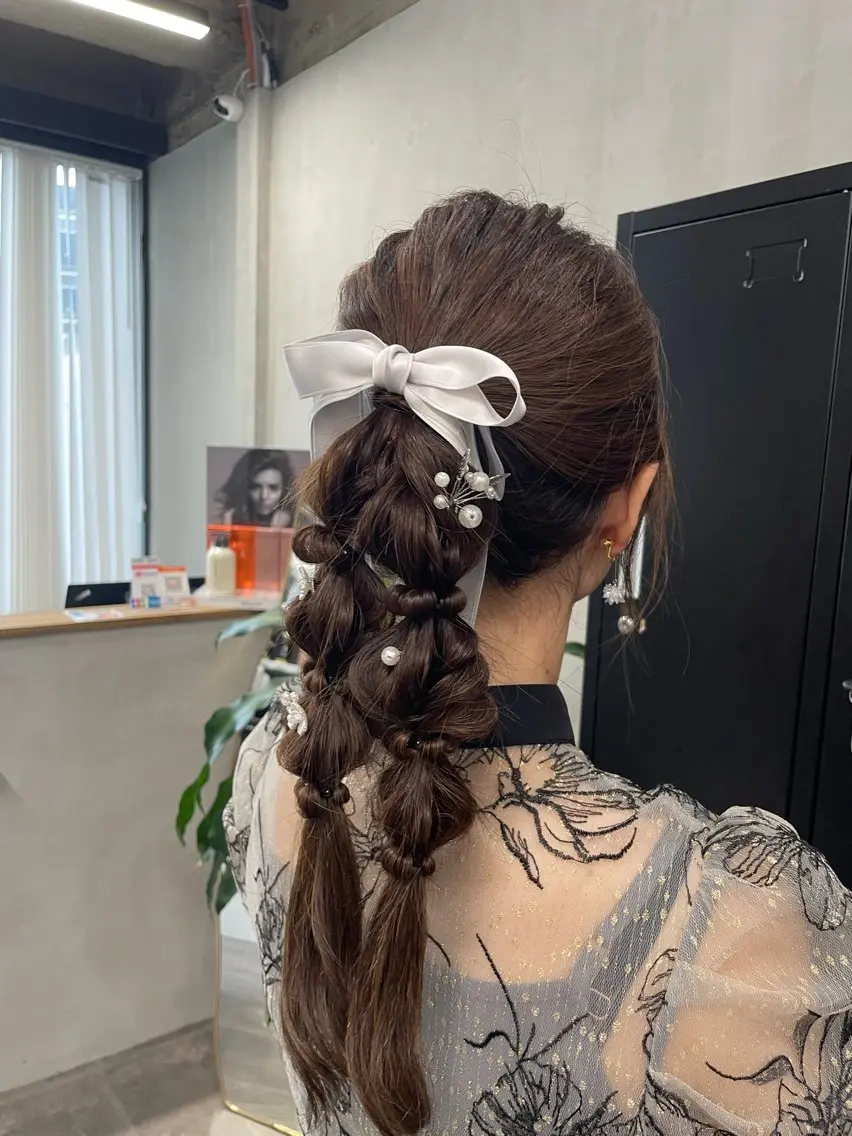 ロング ヘアアレンジ ALLEN hair /まなのヘアスタイル