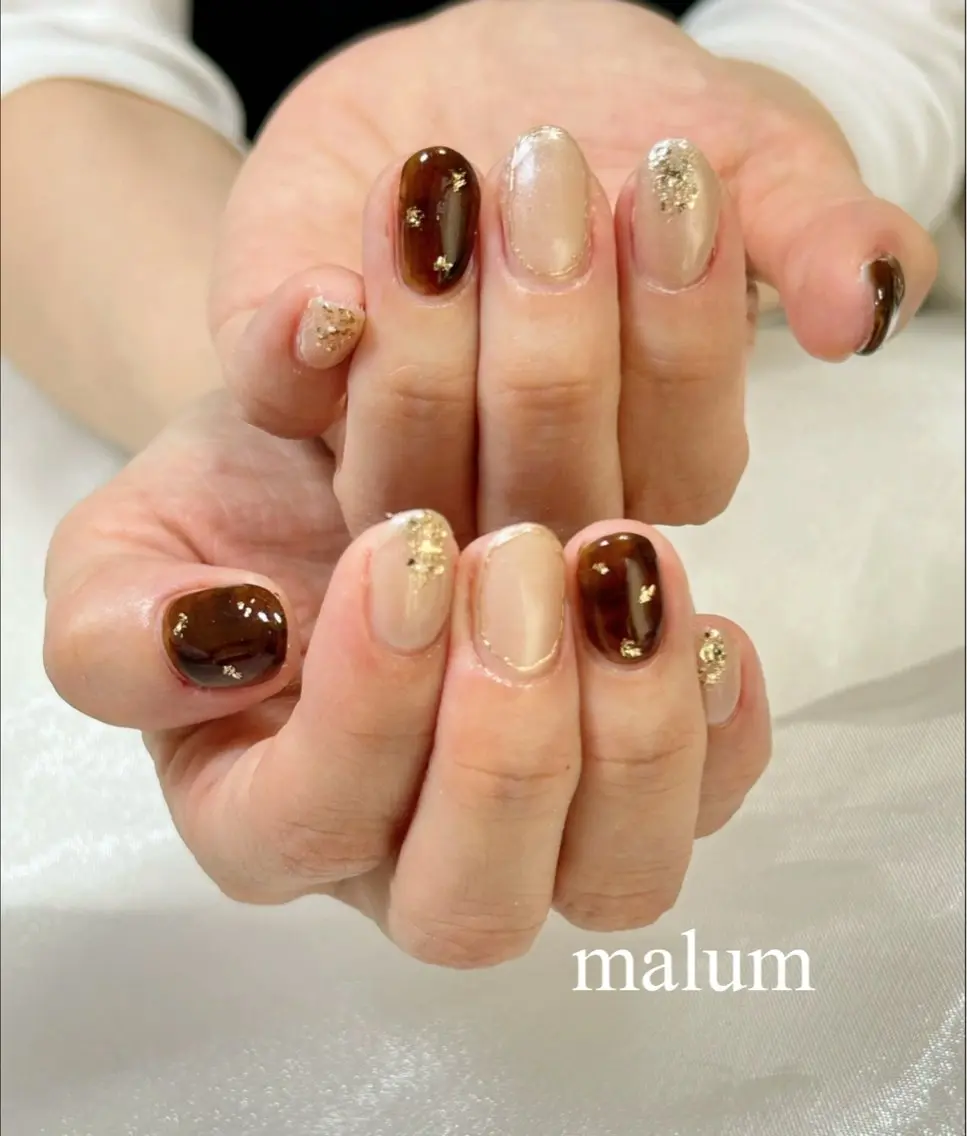 ネイル ハンドネイル malum nailのネイルデザイン